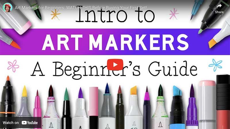 Intro to Art Markers: A Beginner's Guide, Video by Thaneeya McArdle